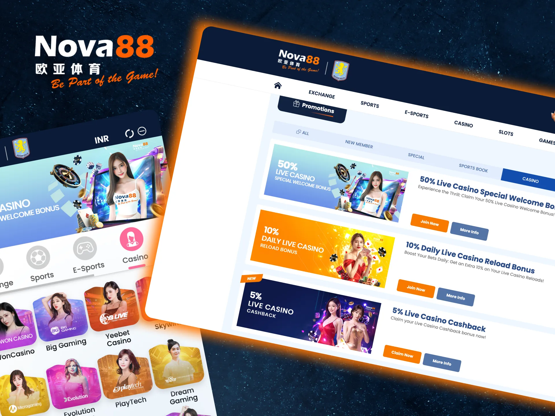 Get extra funds for slots with Nova88’s welcome bonus for new casino users.