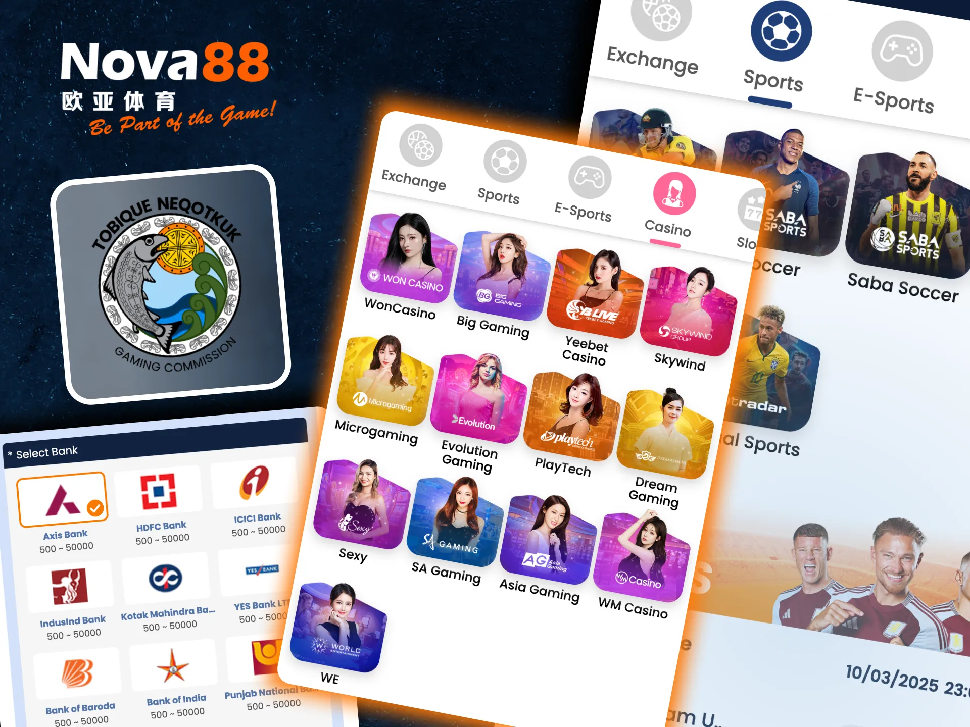 Bet on sports, esports, or play casino games on Nova88’s safe and user-friendly platform.