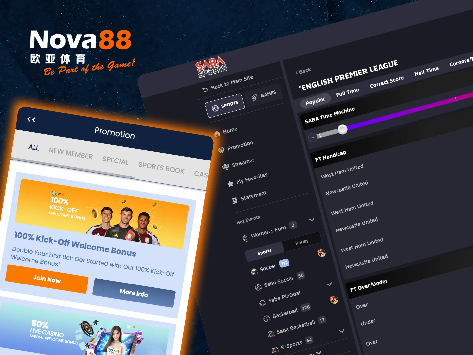 Nova88 offers secure transactions, exclusive bonuses, and a wide variety of betting options.