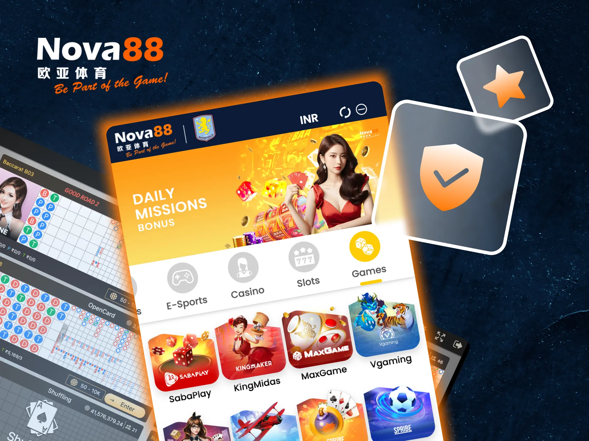 Nova88 aims to provide a safe, convenient, and enjoyable betting experience in India.