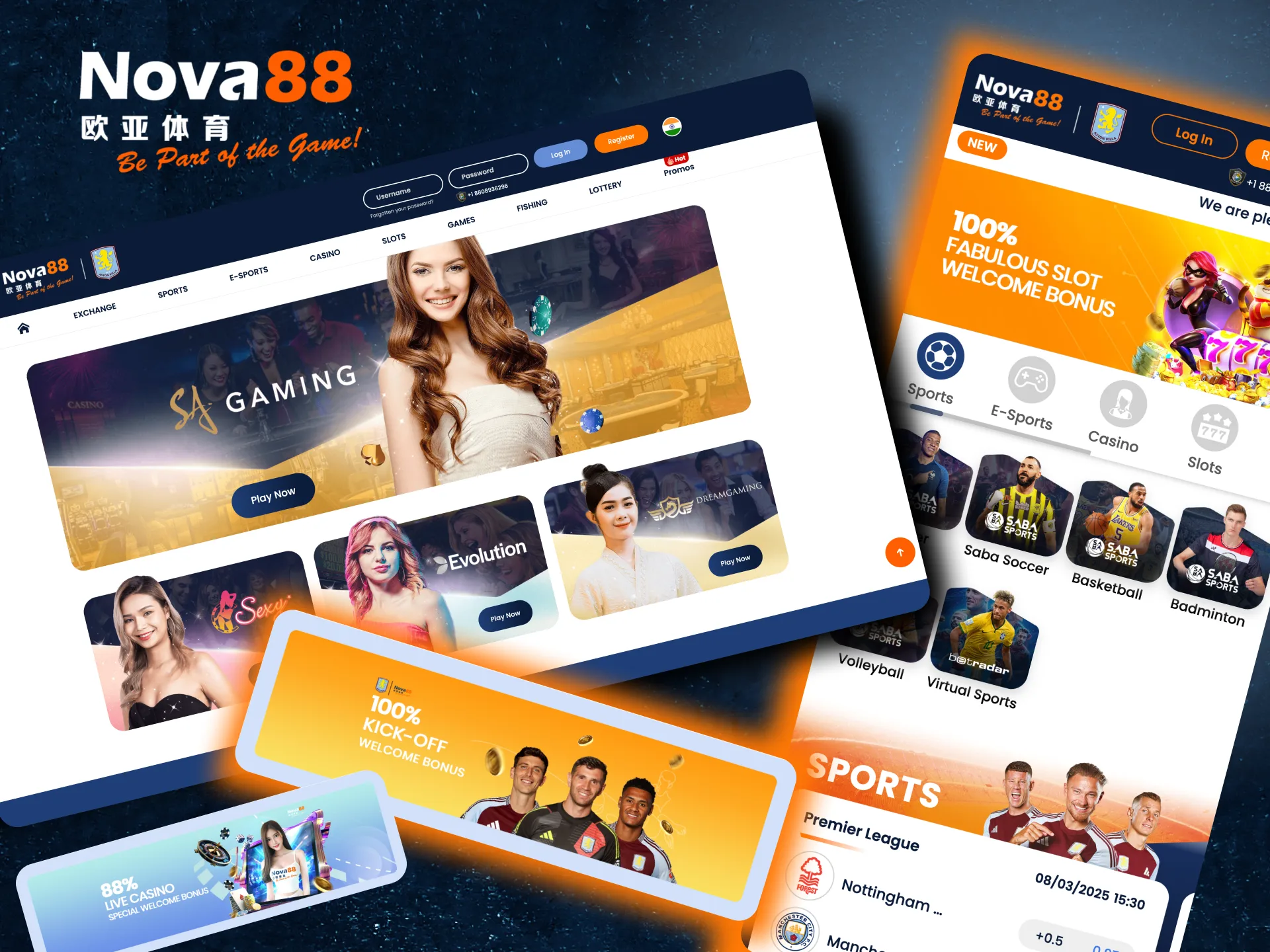 Explore Nova88's sportsbook, casino, bonuses, and secure transactions in INR.