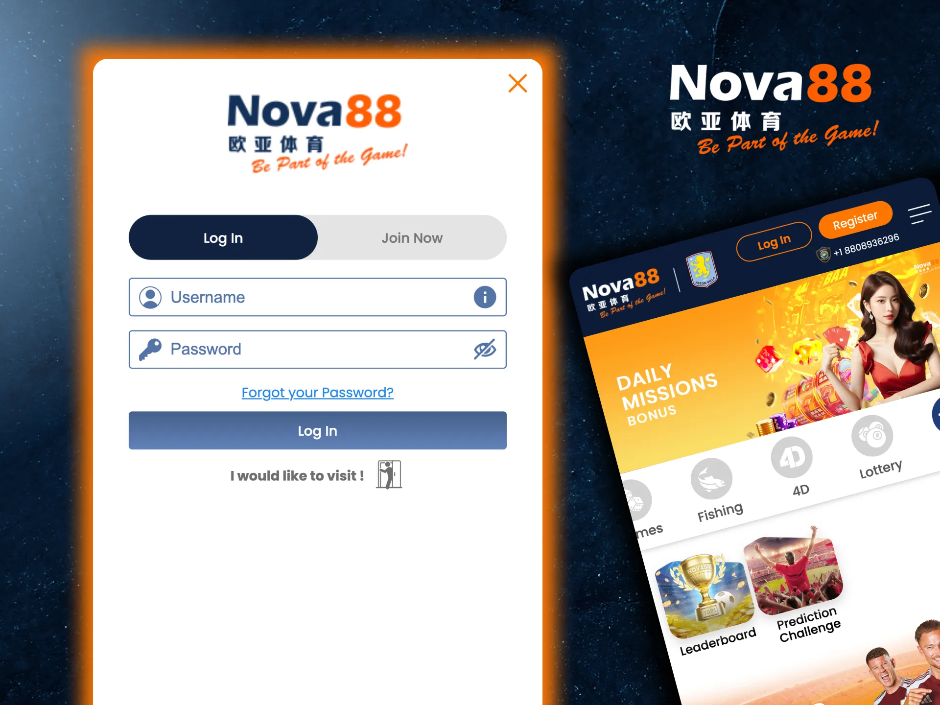 Quick login guide for Nova88: access your account to start betting and playing.