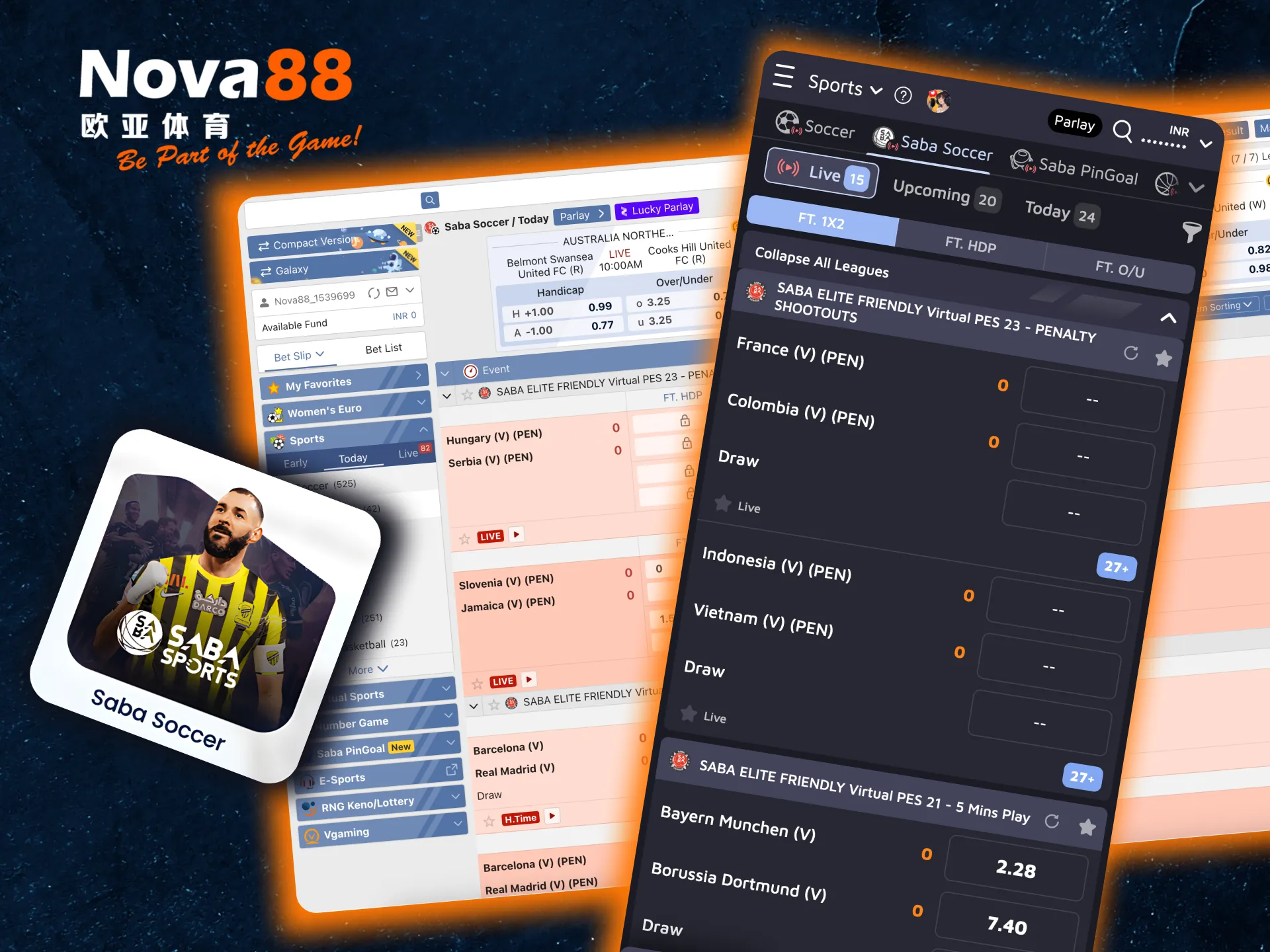 Enjoy betting on Saba Football events on Nova88 by analyzing the game’s progress.